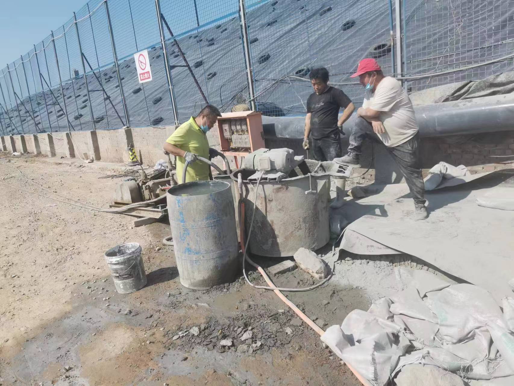 英山袖阀管注浆